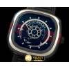 세븐프라이데이 SevenFriday P11 PVD/SS/LE Black Jap Miyota -SF009