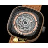 세븐프라이데이 SevenFriday P2B/03W SS/LE Black Jap Miyota -SF015