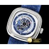 세븐프라이데이 SevenFriday P03/06 Yacht Club SS/LE Blue/Wht Jap Miyota -SF025