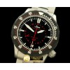 SINN U2 GMT SS/PVD/SS Black Swiss Eta 2836 Ind Adj -SINN039