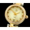 태그호이어 2012 Link Sports Ladies SS/YG/TT Wht Diam SQtz -TAG0183A