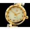 태그호이어 2012 Link Sports Ladies SS/YG/TT Wht Diam SQtz -TAG0184A