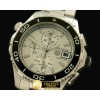 태그호이어 Aquaracer 500m Chrono SS/SS White Jap Qtz Chrono -TAG0187A