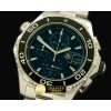 태그호이어 Aquaracer 500m Chrono SS/SS Black Jap Qtz Chrono -TAG0187B