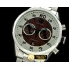 태그호이어 Carrera 50yrs Chrono SS/SS White/Brown Jap OS20 Qtz -TAG0217E