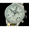 태그호이어 Carrera 50yrs GMT Chrono SS/SS White Jap OS20 Qtz -TAG0222B