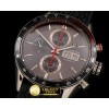 태그호이어 Carrera 43mm Limited Ed Chrono SS/RU Grey A7750 -TAG0239A