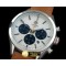 태그호이어 Carrera CH 80Anni Chrono SS/LE White/Ylw Jap OS20 -TAG0258D
