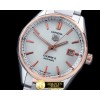 태그호이어 Carrera Calibre 5 Automatic SS/RG White A2824 -TAG0261B