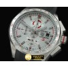 태그호이어 Carrera 16 Senna Ed Chrono SS/RU White Jap OS20 Qtz -TAG0274A