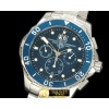 태그호이어 Aquaracer Big Date Chrono SS/SS Blue Jap OS Qtz -TAG0282C