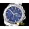 태그호이어 Aquaracer Calibre 16 Chronograph SS/SS Blue VK Quartz -TAG0298B