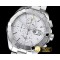 태그호이어 Aquaracer Calibre 16 Chronograph SS/SS Wht VK Quartz -TAG0298D