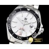 태그호이어 AquaRacer Calibre 5 Cer Bez SS/SS White Asia 23J -TAG0299A