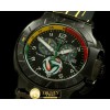 티쏘 Fifa World Ed Chrono PVD/RU Black/Ylw Swiss Eta Qtz -TIS001B