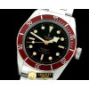 튜더 Heritage Black Bay SS/SS Black/Red Asian 2813 -TUD010B