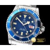 튜더 Submariner SS/SS Blue Red Date JKF Asia 2836 -TUD032C