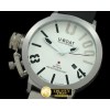 U-BOAT Classico U1001 SS/RU Wht/BlkAsian 2813 21J -UB023A