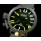 U-BOAT Classico U1001 PVD/RU Blk/Ylw Asian 2813 21J -UB024B