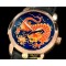 U-BOAT Classico Enamel Champleve Dragon RG/LE Blue A2836 -UN036C