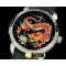 U-BOAT Classico Enamel Champleve Dragon SS/LE Black A2836 -UN037B