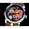 U-BOAT Classico Enamel Champleve Dragon SS/LE Blue A2836 -UN037D