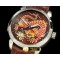 U-BOAT Classico Enamel Champleve Dragon SS/LE Brown A2836 -UN037E