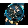 U-BOAT EL Toro RG/PVD/RU Blue Asian 2813 23J -UN041B