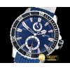 U-BOAT Maxi Marine 44mm SS/RU Blue Asia 23J Mod -UN050B