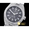 바쉐론콘스탄틴 Overseas Ref.47074 Diams SS/SS Grey MY8215 Mod Cal510 -VC0100C