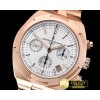 바쉐론콘스탄틴 Overseas Chronograph RG/RG White Asia 7750 Mod 5200 -VC0108A