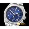 바쉐론콘스탄틴 Overseas Chronograph SS/SS Blue Asia 7750 Mod 5200 -VC0108D