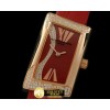 바쉐론콘스탄틴 1972 Ladies RG/Diam/LE Red Swiss Qtz -VC063C