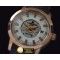 바쉐론콘스탄틴 Matte Skeleton Automatic RG/LE White Asian Eta 2824 -VC072A