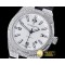 바쉐론콘스탄틴 Overseas Ref.47074 Diams SS/LE White MY8215 Mod Cal5100 -VC097A