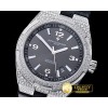 바쉐론콘스탄틴 Overseas Ref.47074 Diams SS/LE Grey MY8215 Mod Cal5100 -VC097B