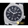 바쉐론콘스탄틴 Overseas Ref.47074 Diams SS/LE Black MY8215 Mod Cal5100 -VC097D
