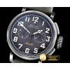 제니스 Heritage Pilot Tonup Aged SS/LE Grey VK Quartz -ZEN023