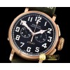 제니스 Pilot Type 20 Bronze Chrono BR/LE Black XF A7750 Mod -ZEN028