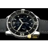 블랑팡 50 Fathoms Chronograph SS/NY Black Asia 7750 -BLP018B
