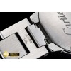 까르띠에 Balon Bleu De Cartier Ladies SS/SS Wht MOP Diams V6F -CAR0350A