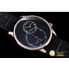 자케 드로 Grande Seconds OffCenter RG/LE Black ST8003 -JD006A