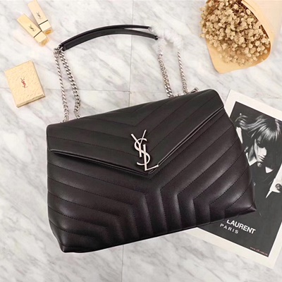 세인트 로랑 라지 LOULOU 모노그램  체인 백 459749