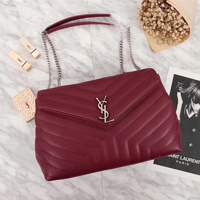 세인트 로랑 라지 LOULOU 모노그램  체인 백 459749